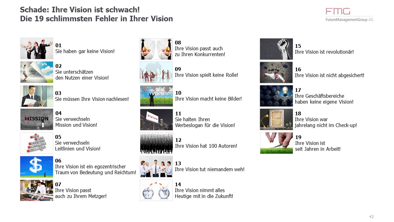 Die 19 schlimmsten Fehler in Ihrer Vision Die 19 schlimmsten Fehler in Ihrer Vision